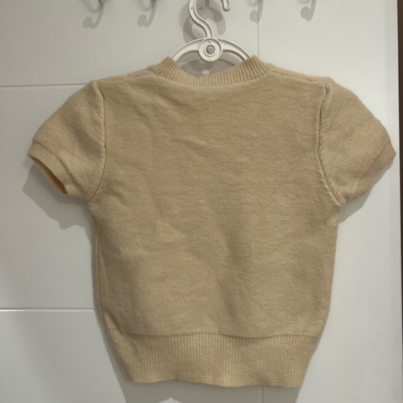 V-neck wool sweater - Picture 3 of 5